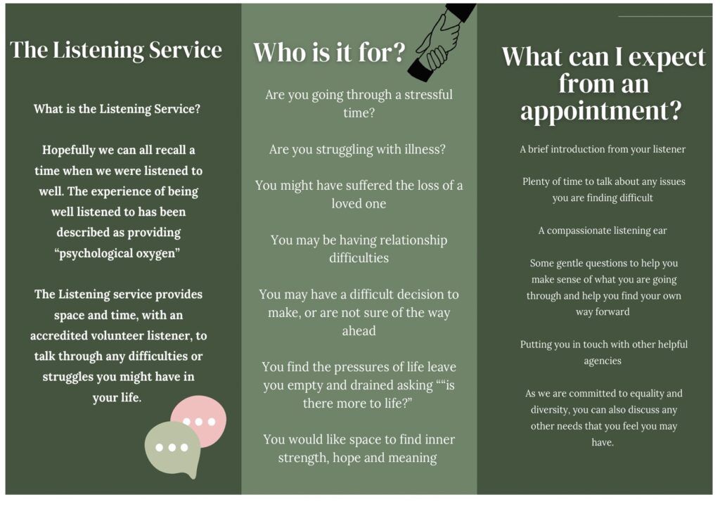 Listening Service leaflet page 2